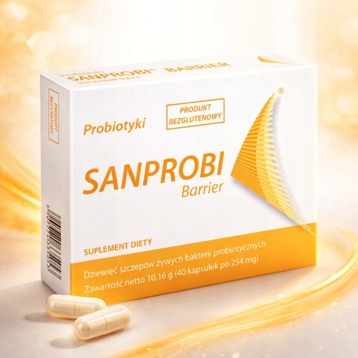 Sanprobi-Barrier-40-kaps-probiotyk-9-szczepow-bariera-jelitowa-Liczba-sztuk-40-szt