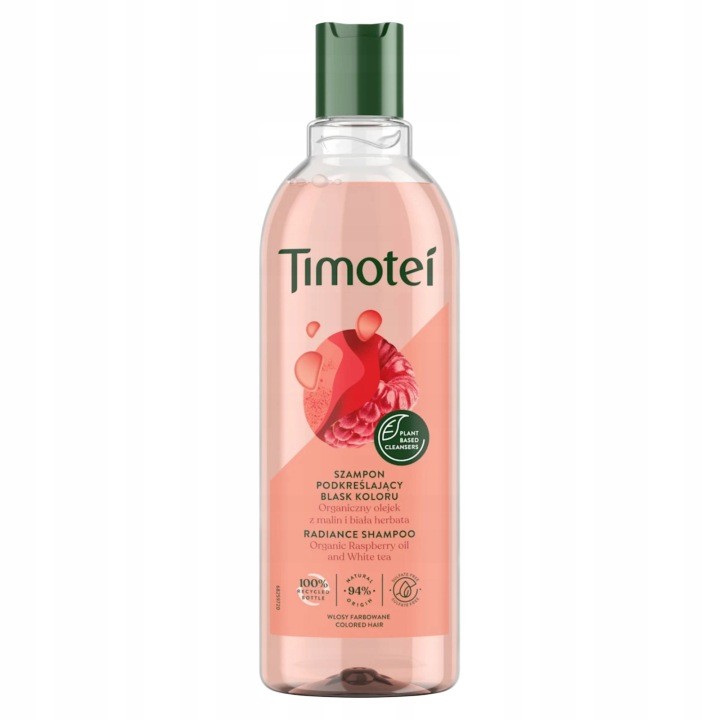 Timotei-Szampon-Blask-Koloru-Organiczny-Olejek-Z-Malin-I-Biala-Herbata-400