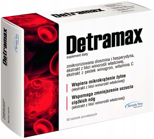 DETRAMAX-zmeczone-nogi-diosmina-KRAZENIE-Novascon-60-tabletek