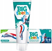 AQUAFRESH-BIG-TEETH-Pasta-do-zebow-DLA-DZIECI-zeby-stale-75-ml-6-8-lat
