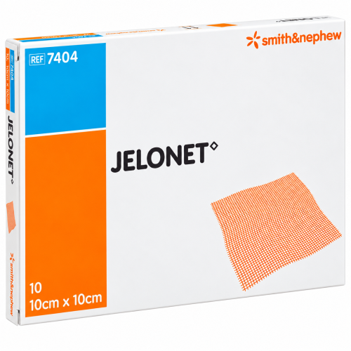 Opakowanie medyczne JELONET w bieli i oranżu.png
