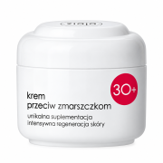 Minimalistyczny słoiczek kremu Ziaja 30+.png