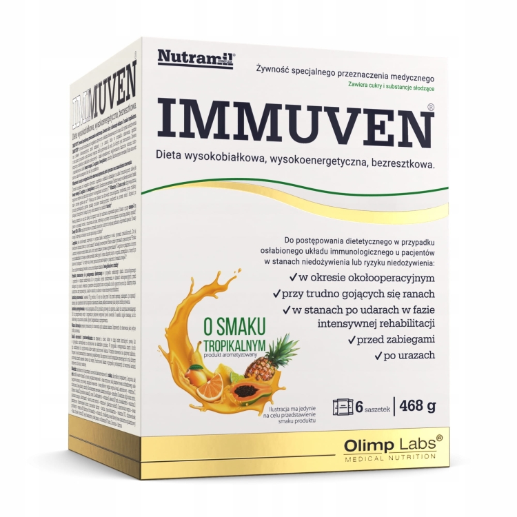 OLIMP-NUTRAMIL-IMMUVEN-6-x-78g-WYSOKOBIALKOWY