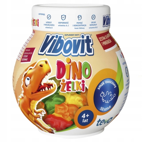 Vibovit-Dino-Zelki-zestaw-witamin-smak-owocowy-50szt