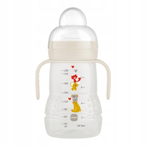 MAM-Baby-Butellka-Trainer-220-ml-z-miekki-ustnik-i-smoczek-niekapek-4m-Stan-opakowania-oryginalne.jpg