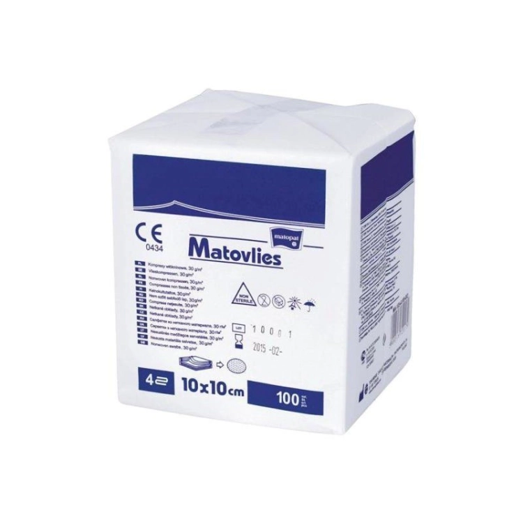 kompresy-z-wlokniny-matovlies-10x10-30-g-opakowa