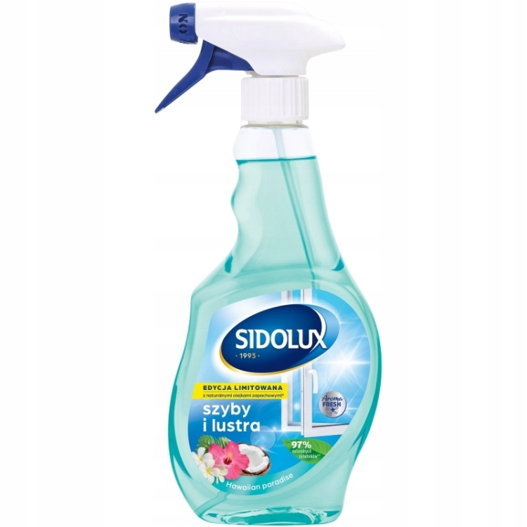 Plyn-do-mycia-SIDOLUX-Szyby-i-Lustra-HAWAIIAN-PARADISE-0-5l