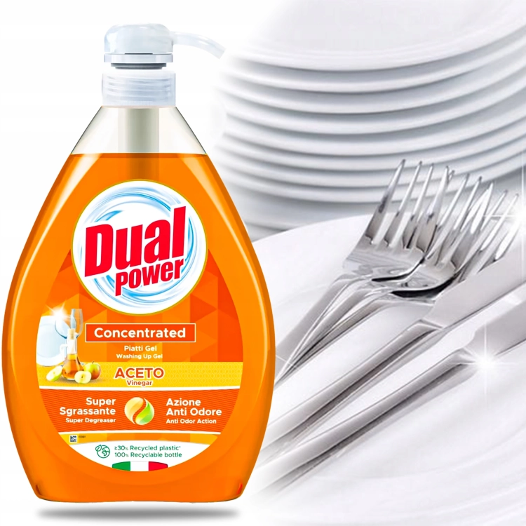 Plyn-do-mycia-naczyn-Dual-Power-Przyjemny-1-l-Waga-produktu-z-opakowaniem-jednostkowym-1-kg