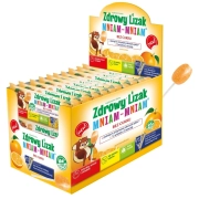 zdrowy-lizak-mniam-mniam-pomaranczowy-lezka-12-witamin-i-mineralow-bez-cukru-bez-glutenu-display-40-x-6g-starpharma.webp