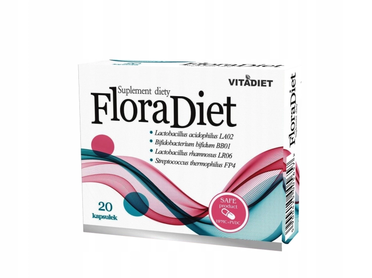 FloraDiet-20-kaps-VITADIET-probiotyk-L-rhamnosus-S-thermophilus