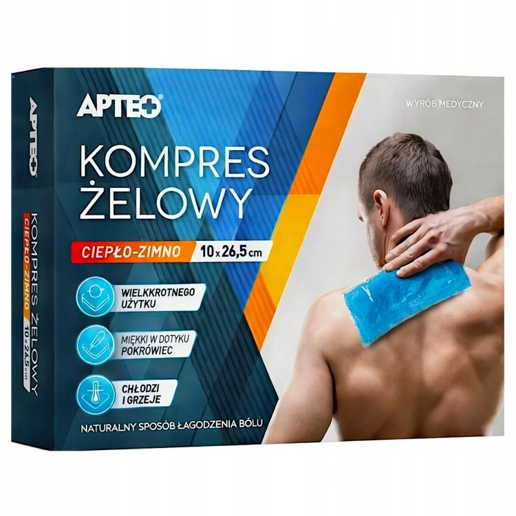 Kompres-zelowy-obrzeki-bole-glowy-migrena-cieplo-zimno-APTEO-10cm-x-26-5cm